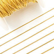 806GF. 14k Gold Filled Wheat Chain